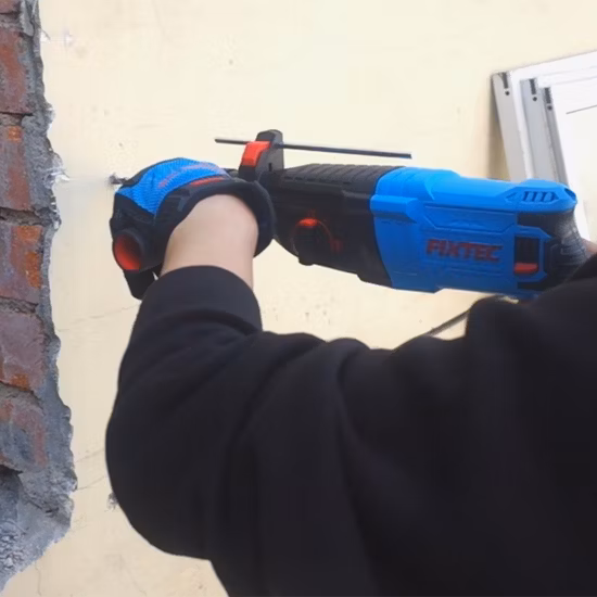 Fixtec Brushless Cordless Rotary Hammer Cordless Hammer Drill Brushless Hammer with SDS Quick Change Chuck