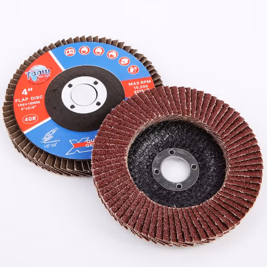 100X16mm Abrasive Flap Disc China Manufacturers