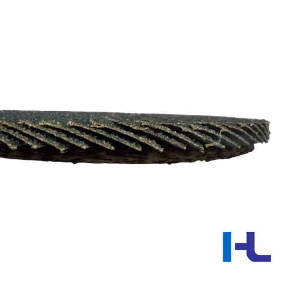 150*22 mm Ceramic Grain Flap Disc 60# for Grinding and Polishing Chromium Steel, Stainless Steel