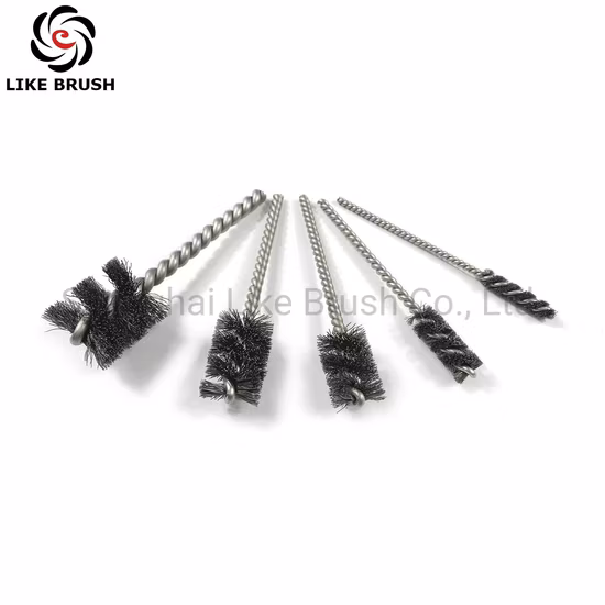 Single Spiral Stainless Steel Wire Tube Brushes