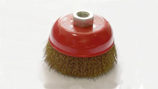 Knotted Twist Cup Wire Brush